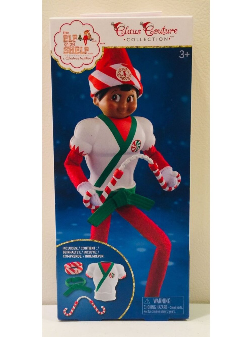 Elf on the Shelf KARATE KICKS SET Claus Couture 4 Piece Set
